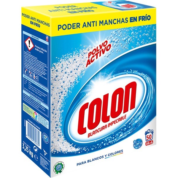 COLON Detergente Blancura Impecable 44+6 50 dosis