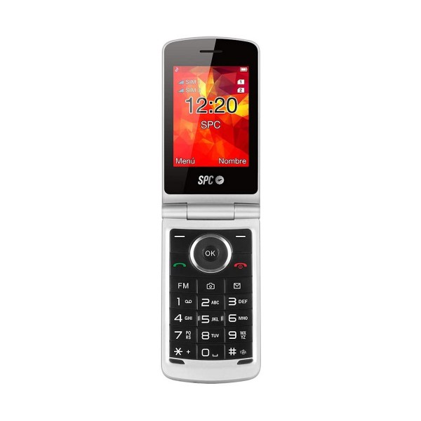 Spc 2318n opal telefono movil bt fm negro