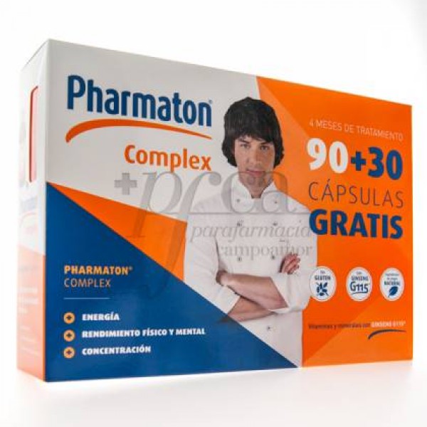 PHARMATON COMPLEX 90 + 30 CAPS PROMO