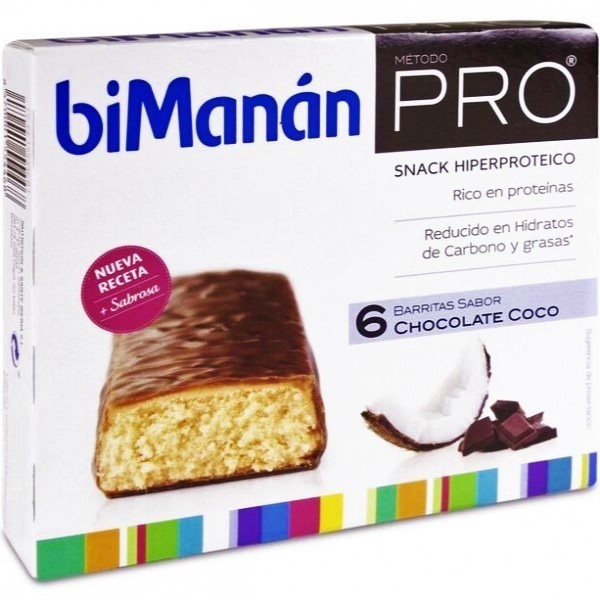Bimanan Befit Barritas Chocolate Coco 6 Uds