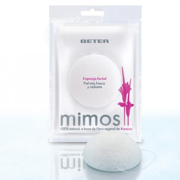 Beter Mimos Esponja Facial Con Fibra De Konjac