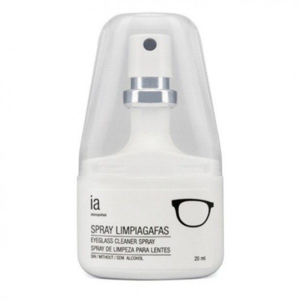 INTERAPOTHEK SPRAY LIMPIAGAFAS 20 ML Y GAMUZA