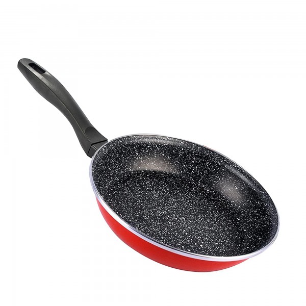 Sarten acero vitrificado piedra 18 cm.