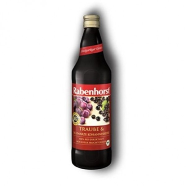Rabenhorst Zumo Ecologico Uva Roja Con Hierro 750 ml