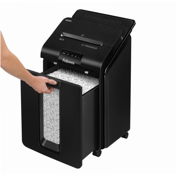 Fellowes destructora  automx100m  mini-corte4x10mm