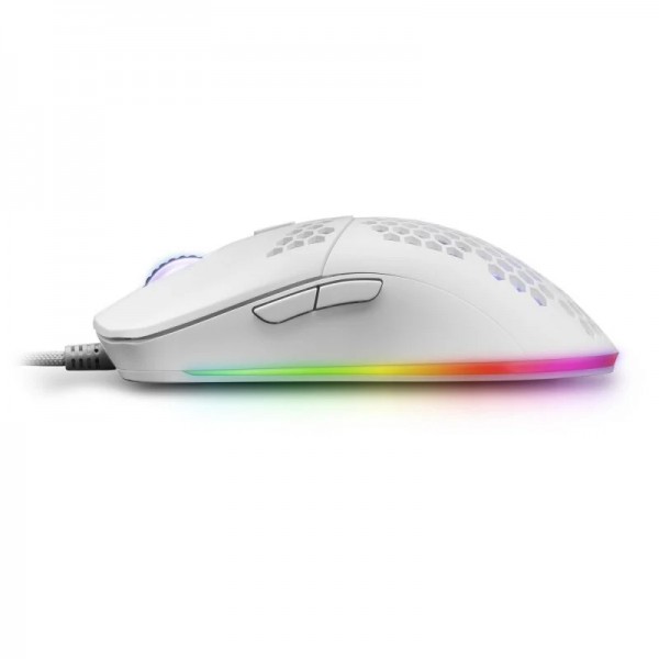 Mars gaming mmaxw mouse white 12400dpi ultralight