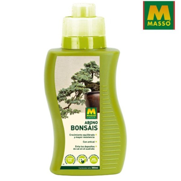 Abono para bonsais 350ml 234157 massó (pack 2 unidades)