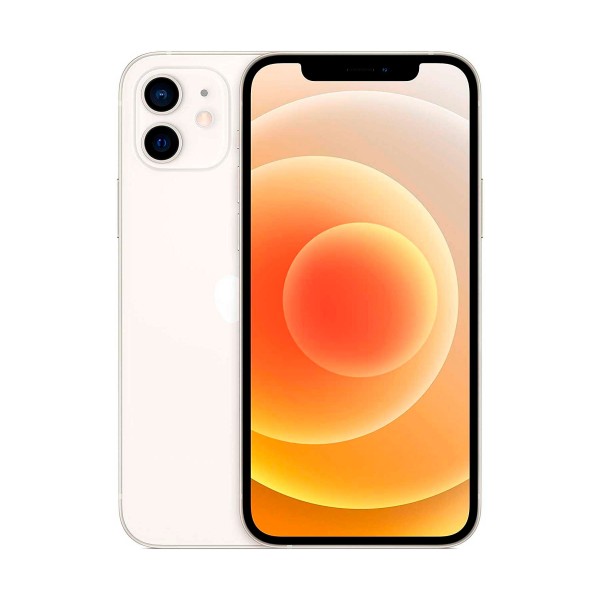 Apple iphone 12 white 5g/ reacondicionado / a14 bionic/4gb/128gb/6.1" oled super retina xdr / dual sim