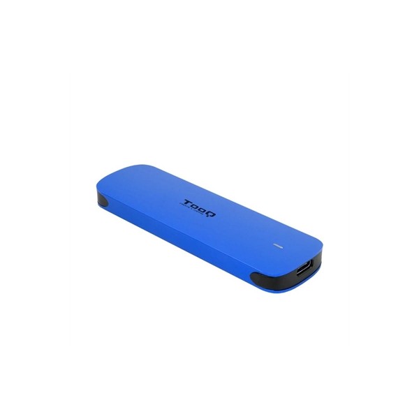 Tooq caja externa m.2 nvme usb3.1 gen2 azul