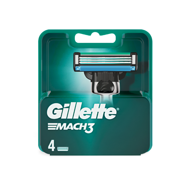 Gillette Mach3 recambio 4 uds