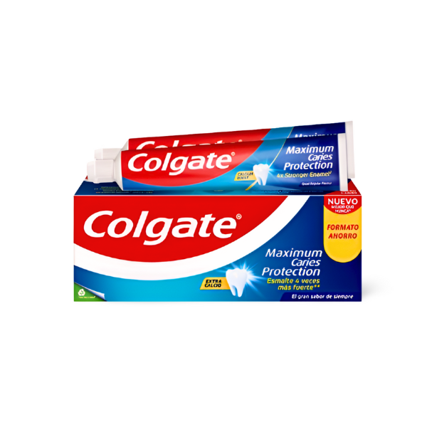 Colgate dentífrico Maximum caries protection 2 x 75 ml