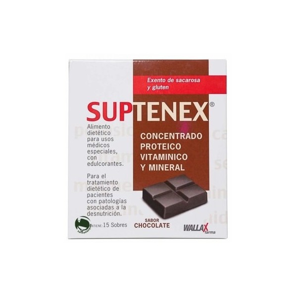 Sup Tenex Chocolate 15 Sobres 32g Wallax