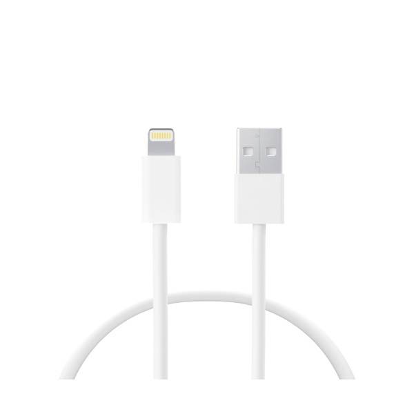 Ksix lcl2001alb white / cable usb-a (m) a lightning (m) 1m
