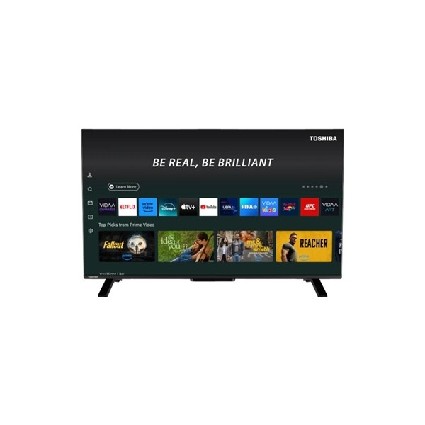 Toshiba tv 40" 40qv2f63dg uhd qled smart tv hdr10+