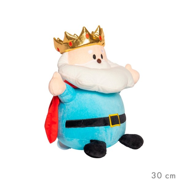 Peluche reyes magos 33 x 27 cm modelo melchor
